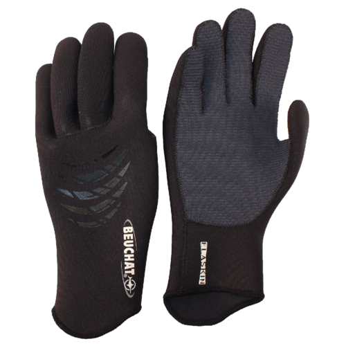 Beuchat ELASKIN - Handschuhe 2mm - schwarz